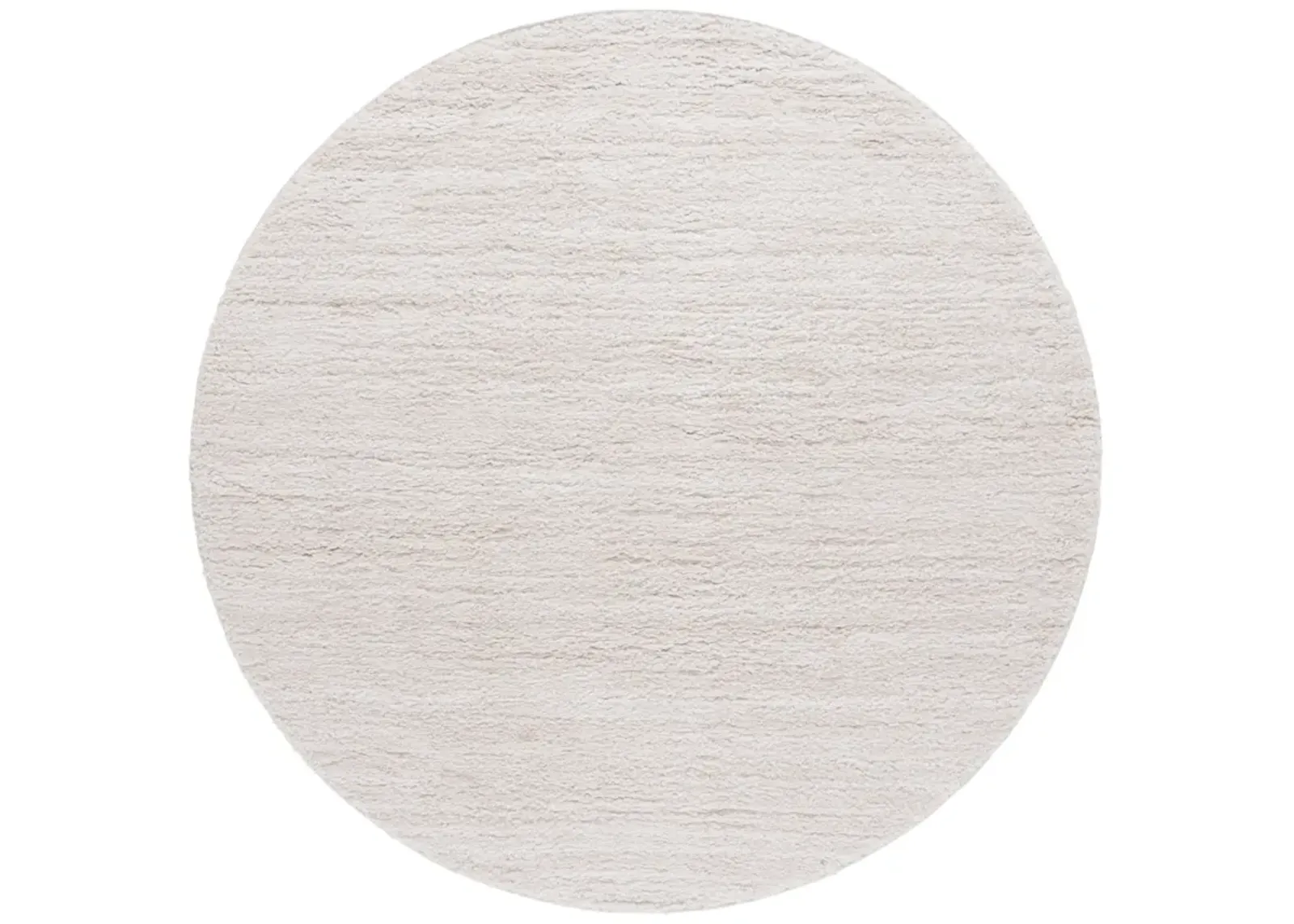 RUMI SHAG 110 IVORY  6'-7' x 6'-7' Round Round Rug