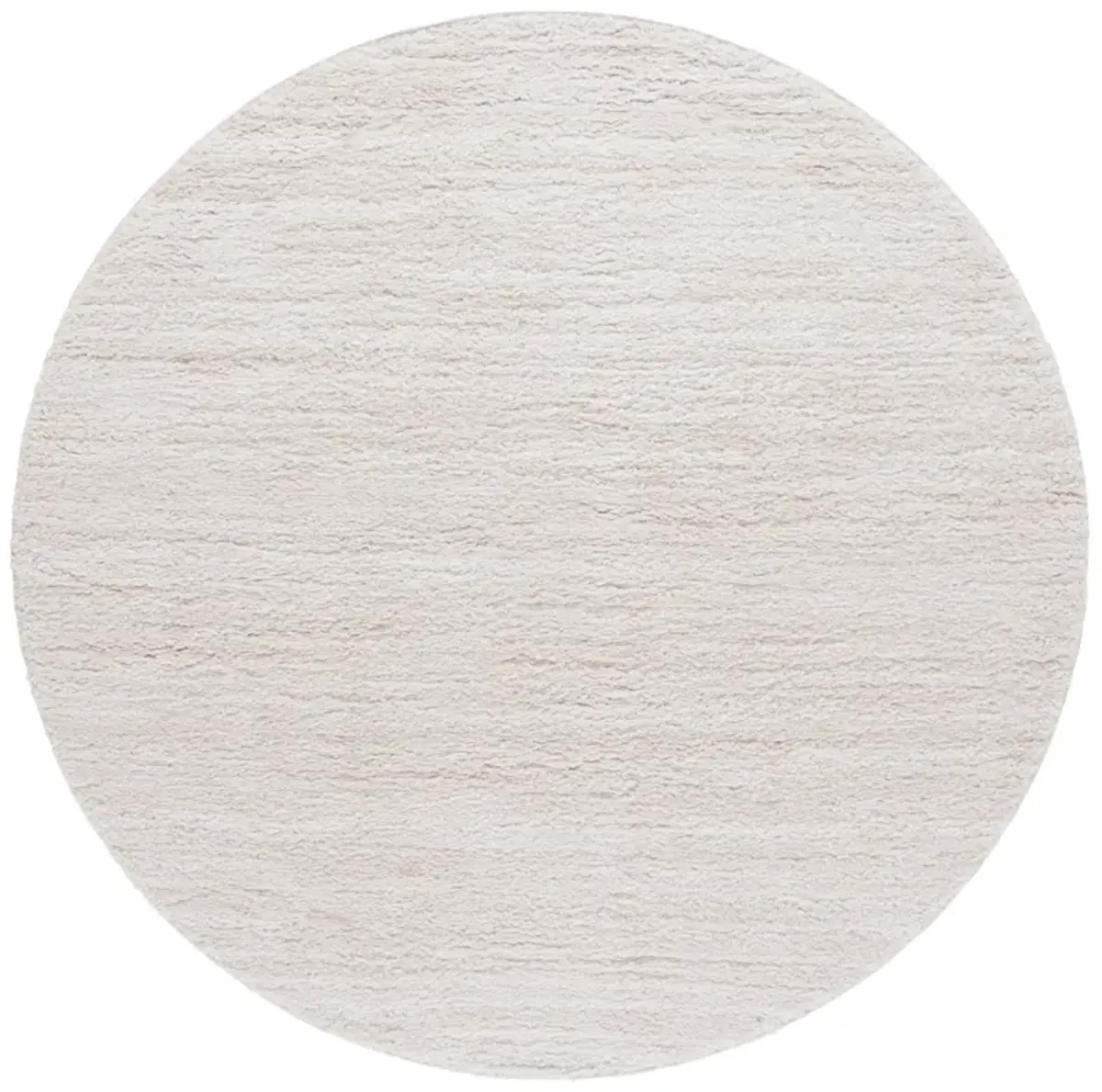 RUMI SHAG 110 IVORY  6'-7' x 6'-7' Round Round Rug