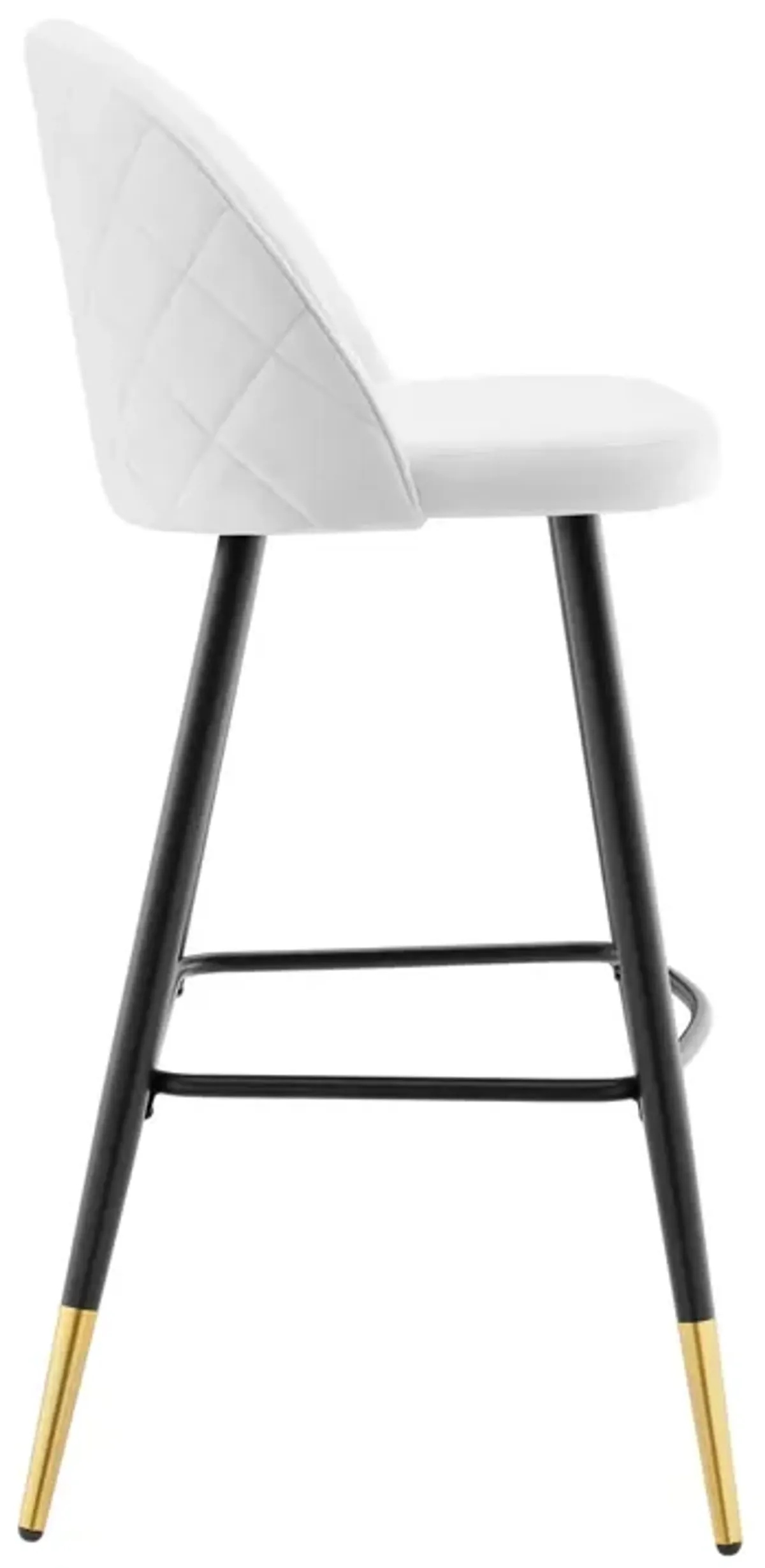 Cordial Performance Velvet Bar Stools - Set of 2