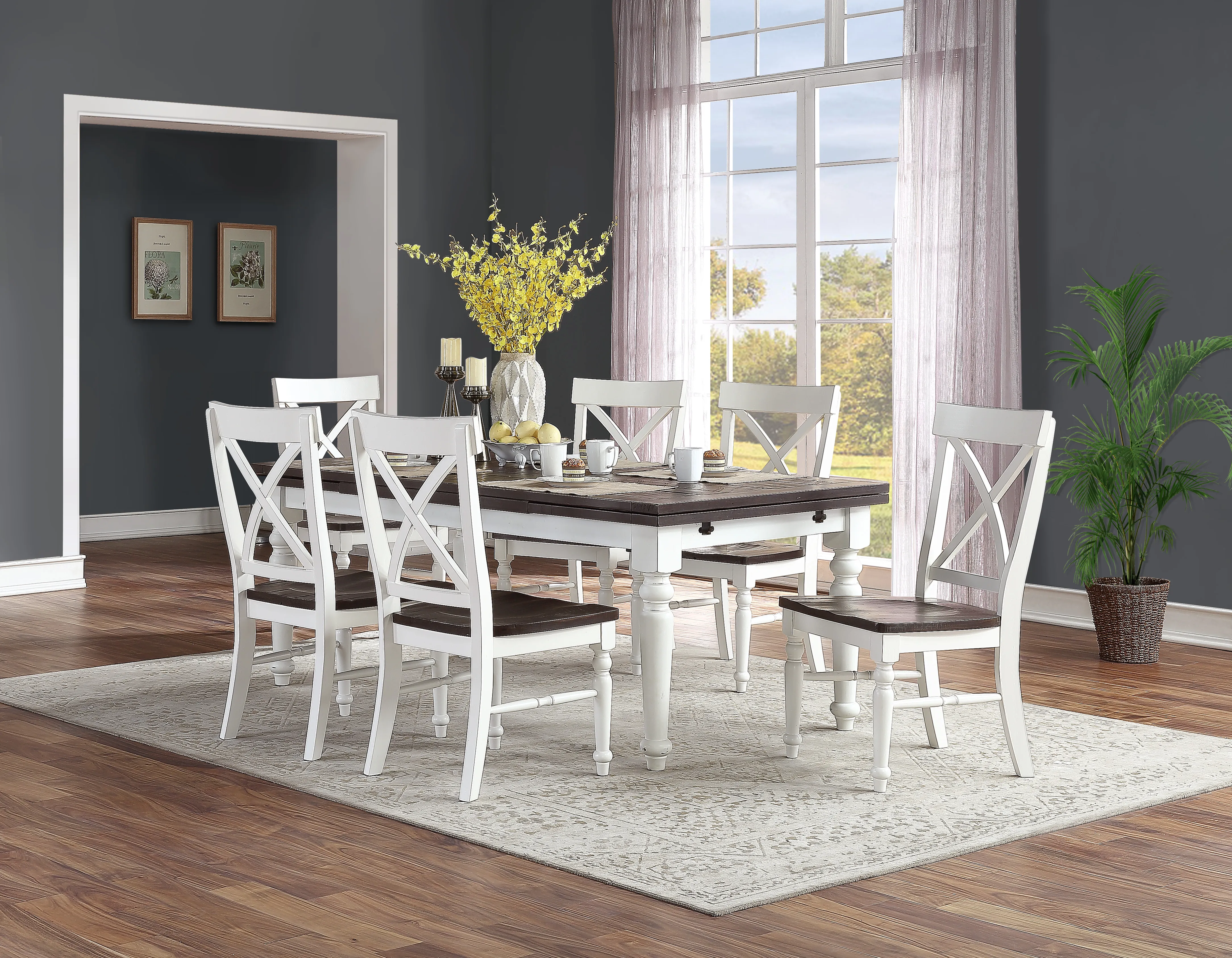 Mountain Retreat Dining Table W/2 Leaves