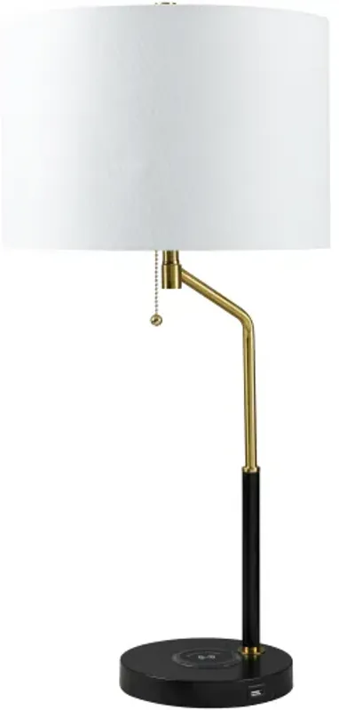 Uzes UZS-001 29"H x 13"W x 13"D Accent Table Lamp