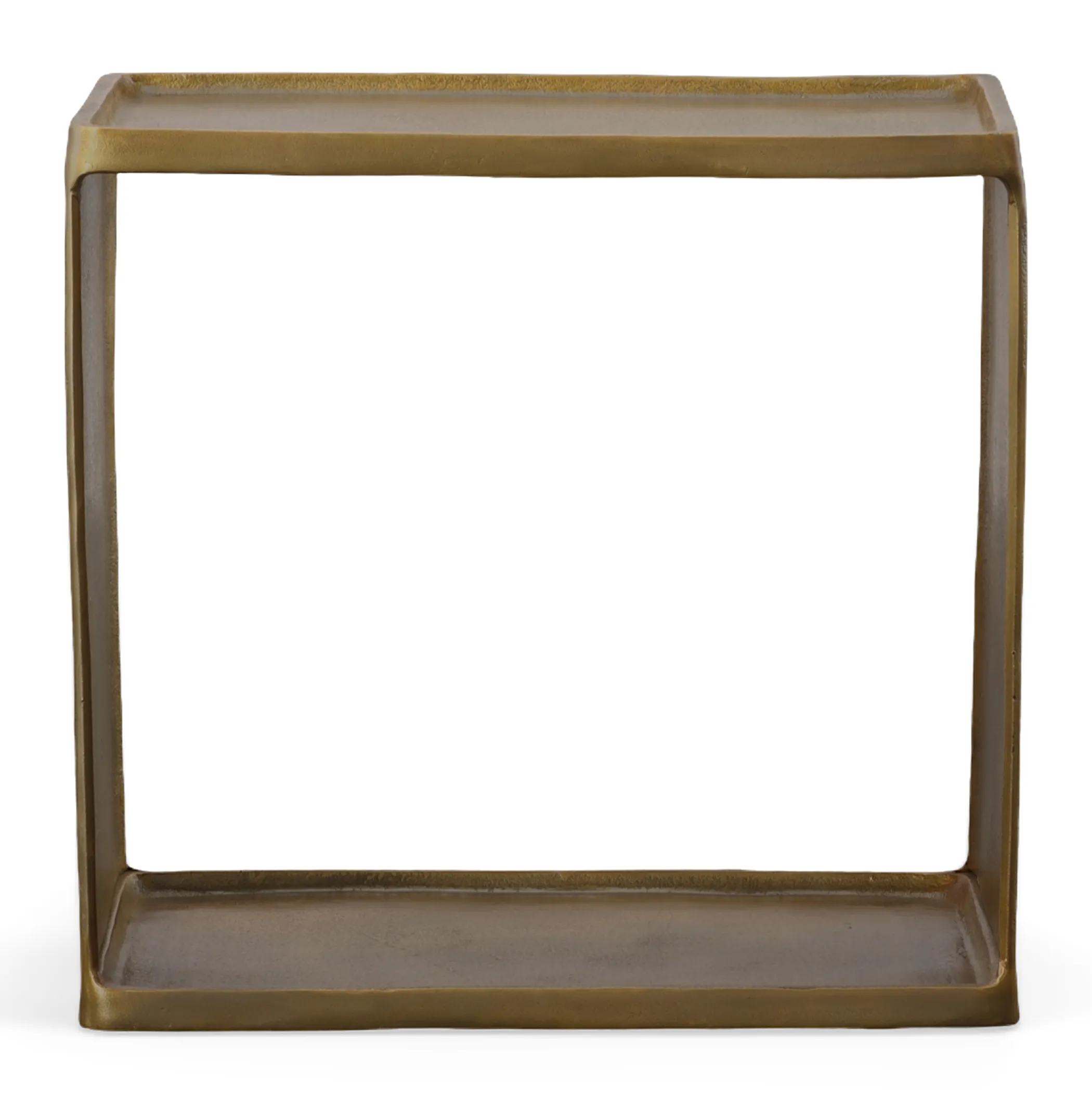 Derwent Antique Brass Side Table