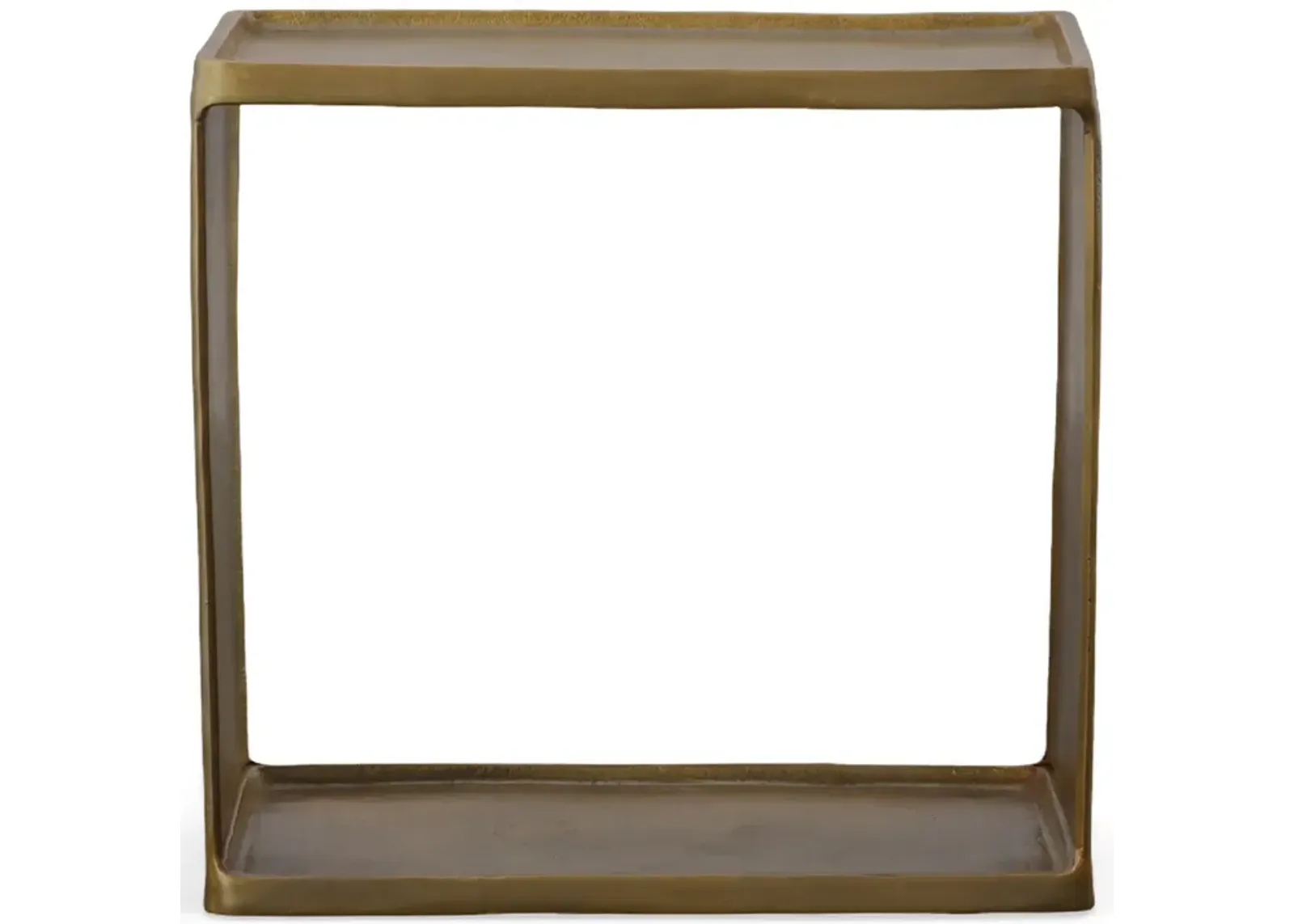 Derwent Antique Brass Side Table