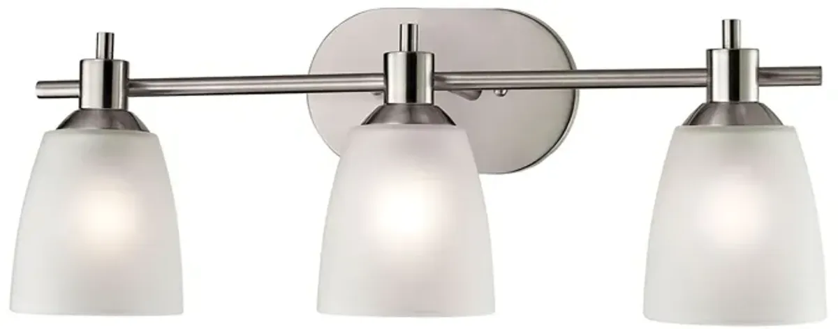 Jackson 22" Wide 3-Light Vanity Light - Brushed Nickel