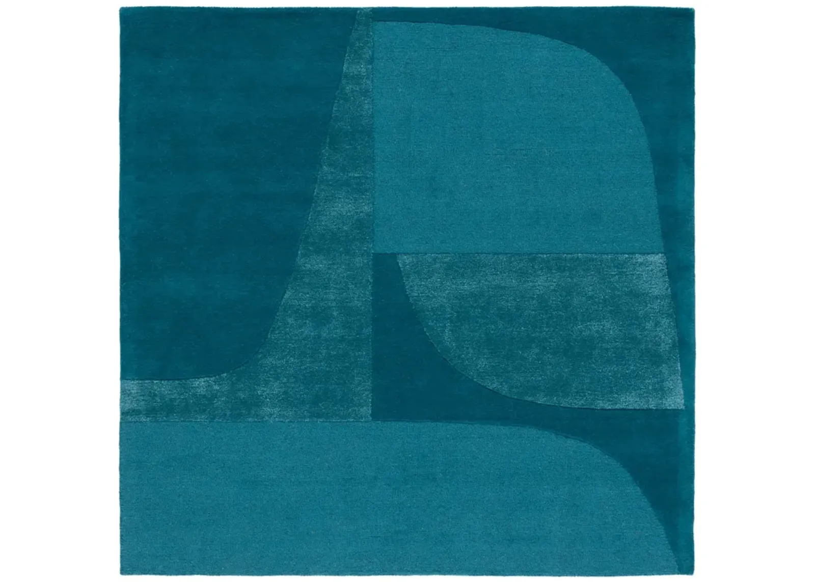 FIFTH AVENUE 253 TURQUOISE 6' x 6' Square Square Rug