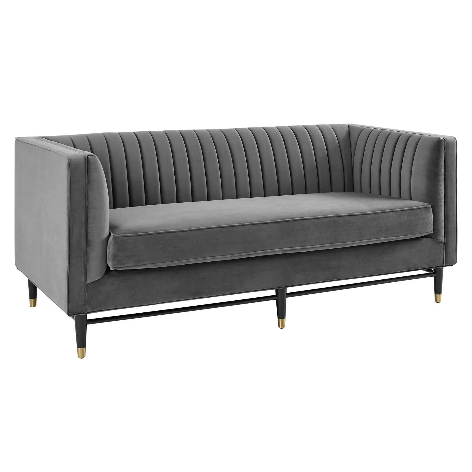 Devote Channel Tufted Loveseat