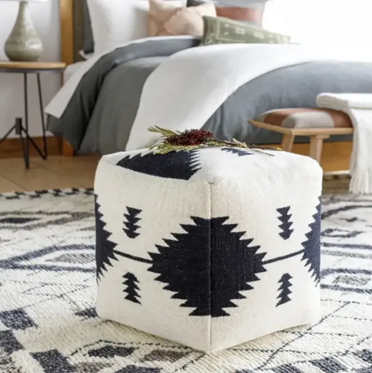 Shiprock Pouf