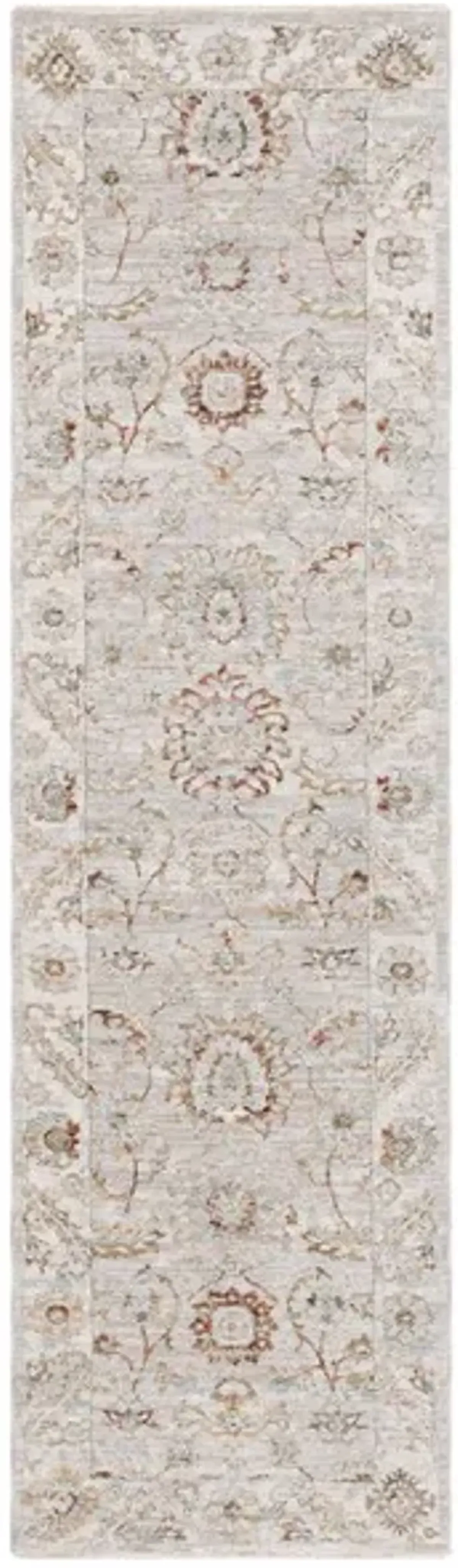 HAMILTON 108 Grey  2'-2' X 8' Runner Rug