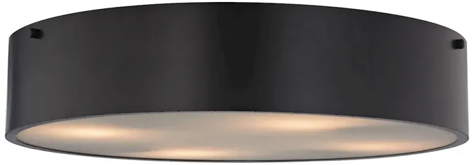 Clayton 21" Wide 4-Light Flush Mount - Oil Rubbed Bronze