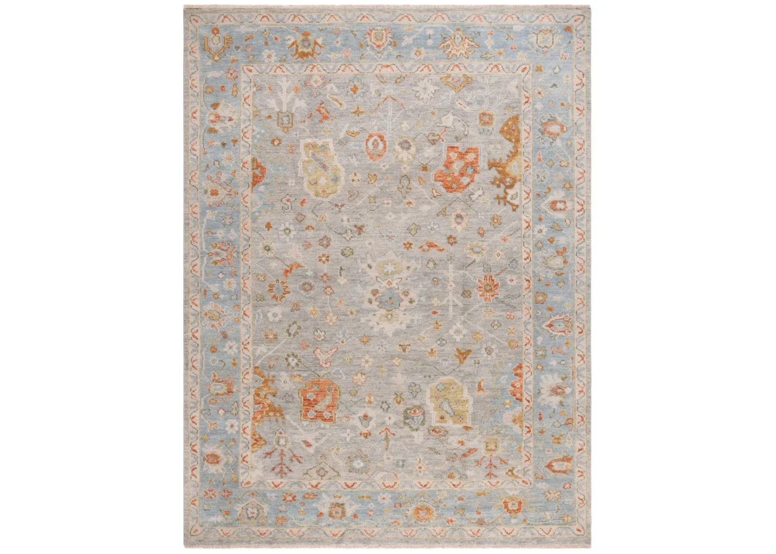 SAMARKAND 129 BLUE  6' x 9' Medium Rectangle Rug