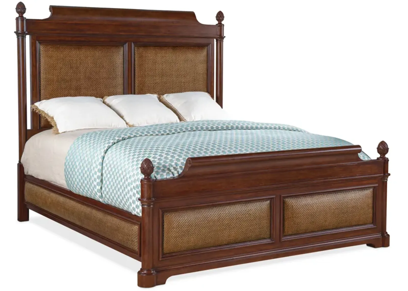 Charleston King Panel Bed