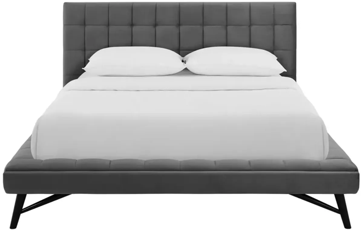 Julia Tufted Performance  Platform Bed