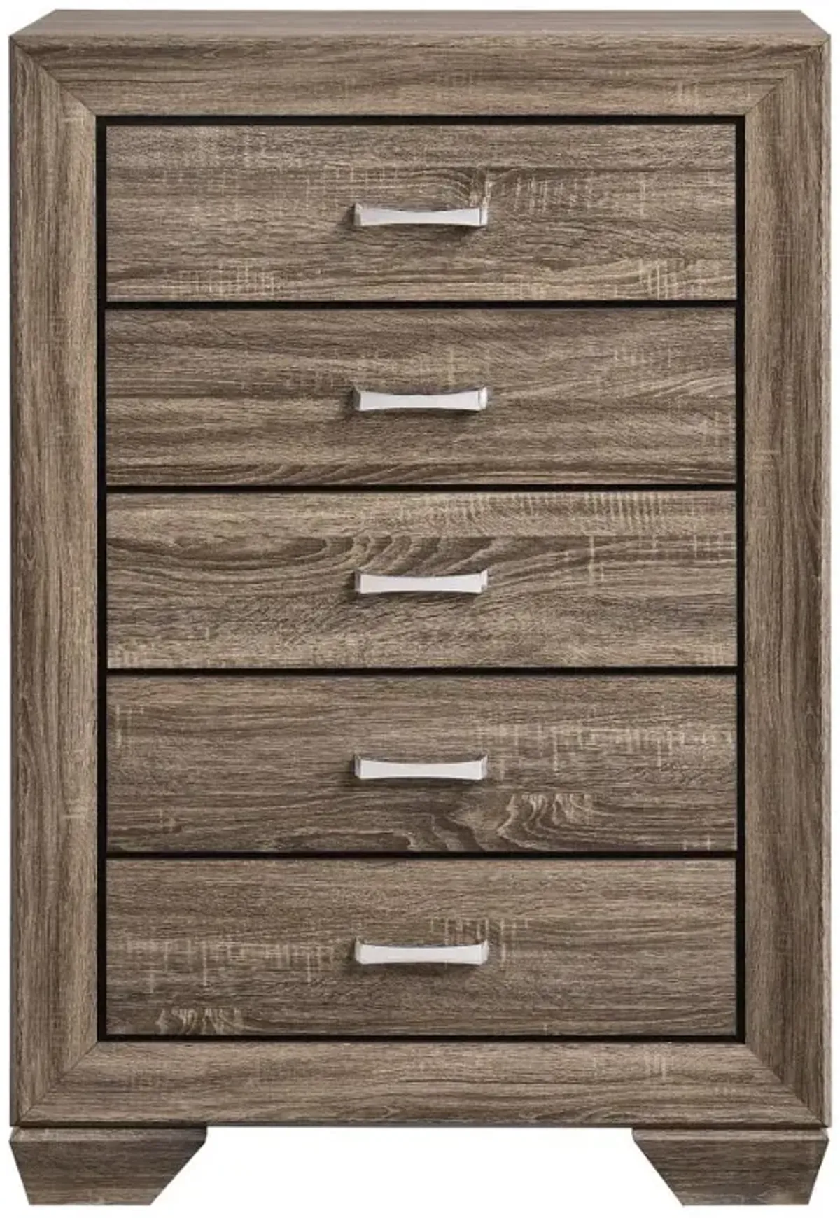 Kauffman Bedroom Set with High Straight Headboard