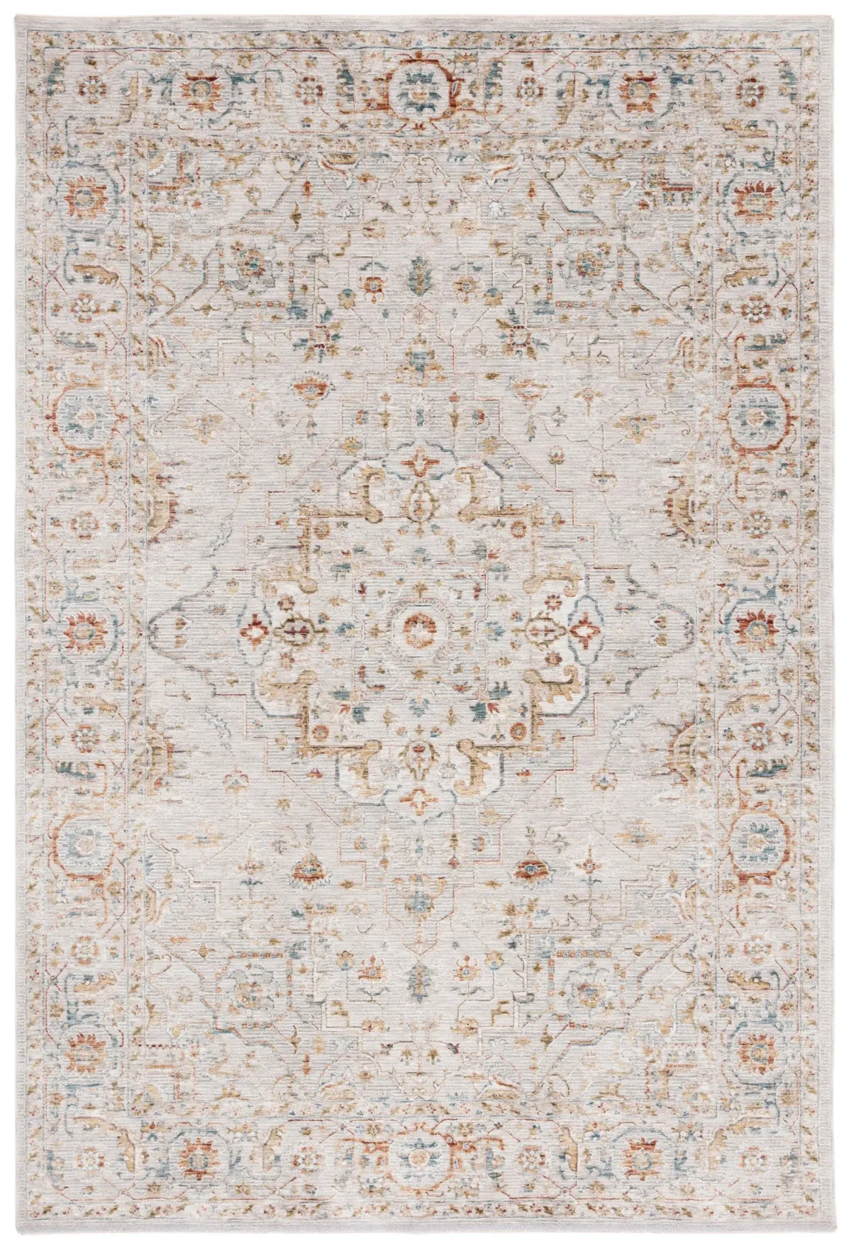 PERSIAN 225 GREY  9' x 12' Large Rectangle Rug