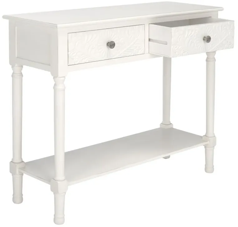 JOSIE 2 DRAWER CONSOLE TABLE 