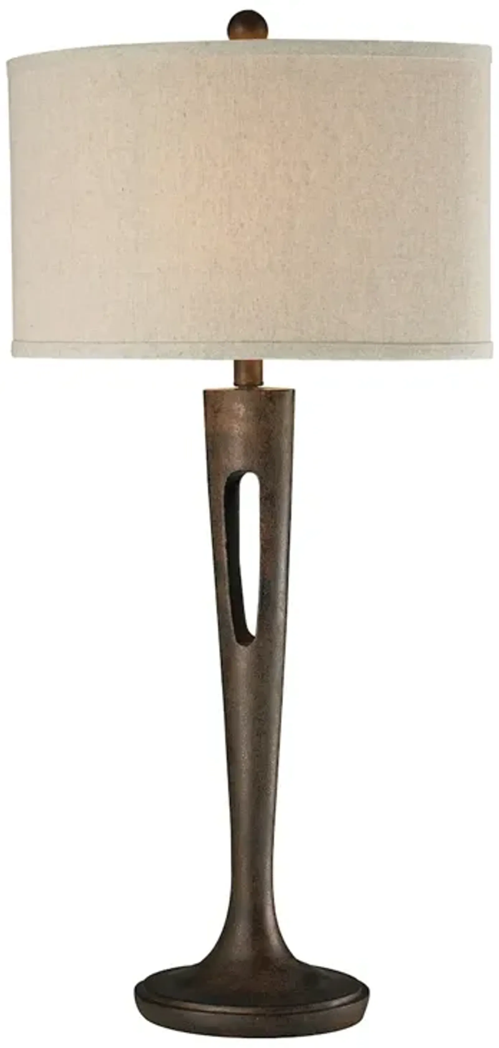 Martcliff 35" High 1-Light Table Lamp - Burnished Bronze