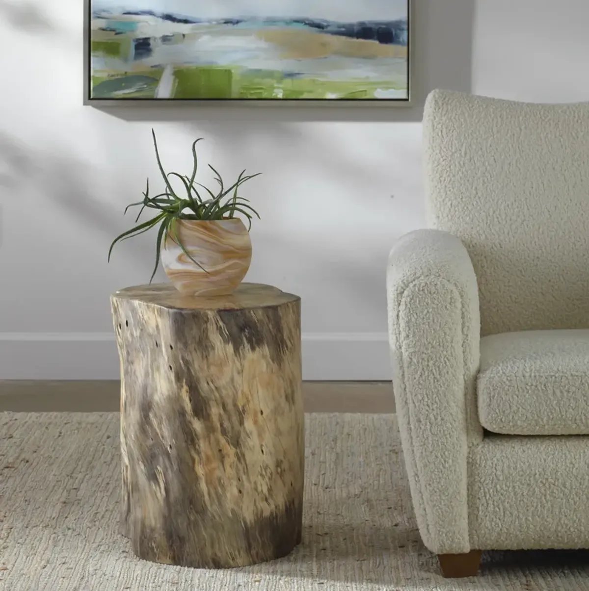 Habitat Natural Accent Stool