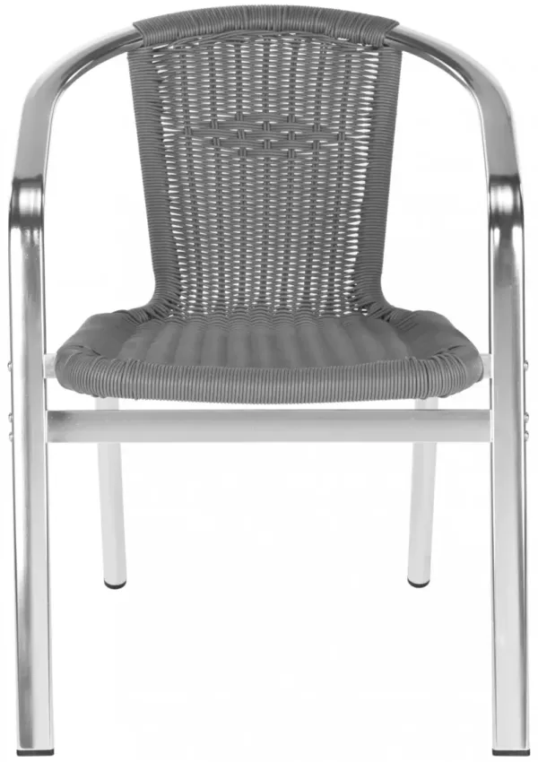 WRANGELL INDOOR-OUTDOOR STACKING ARMCHAIR  - Set of 2
