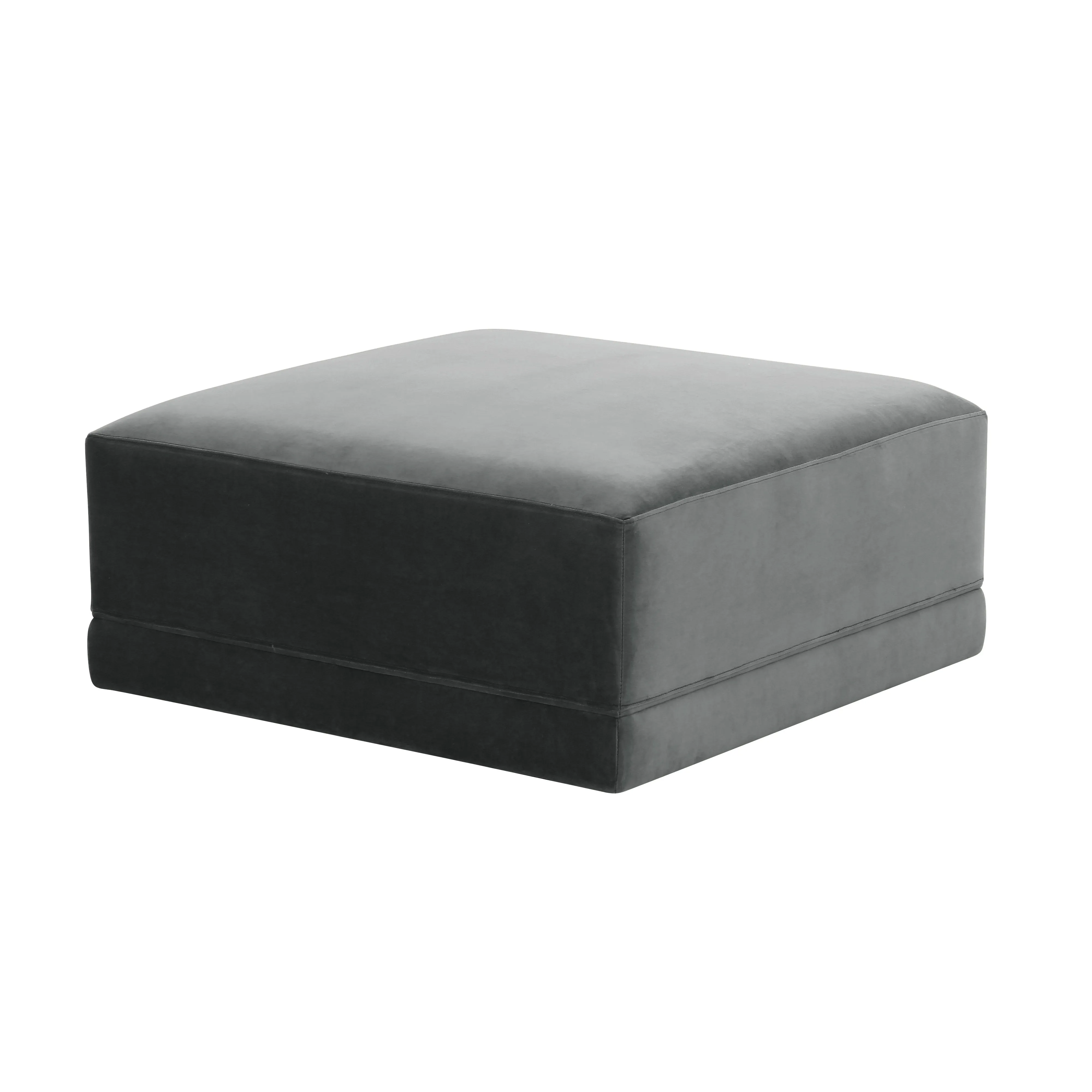 Willow Charcoal Ottoman