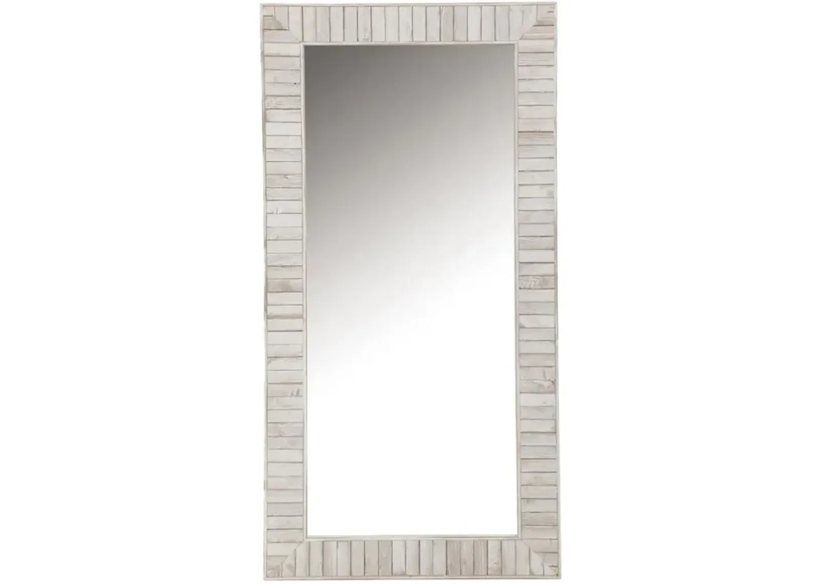 Aaliyah Rectangular Wall Mirror White