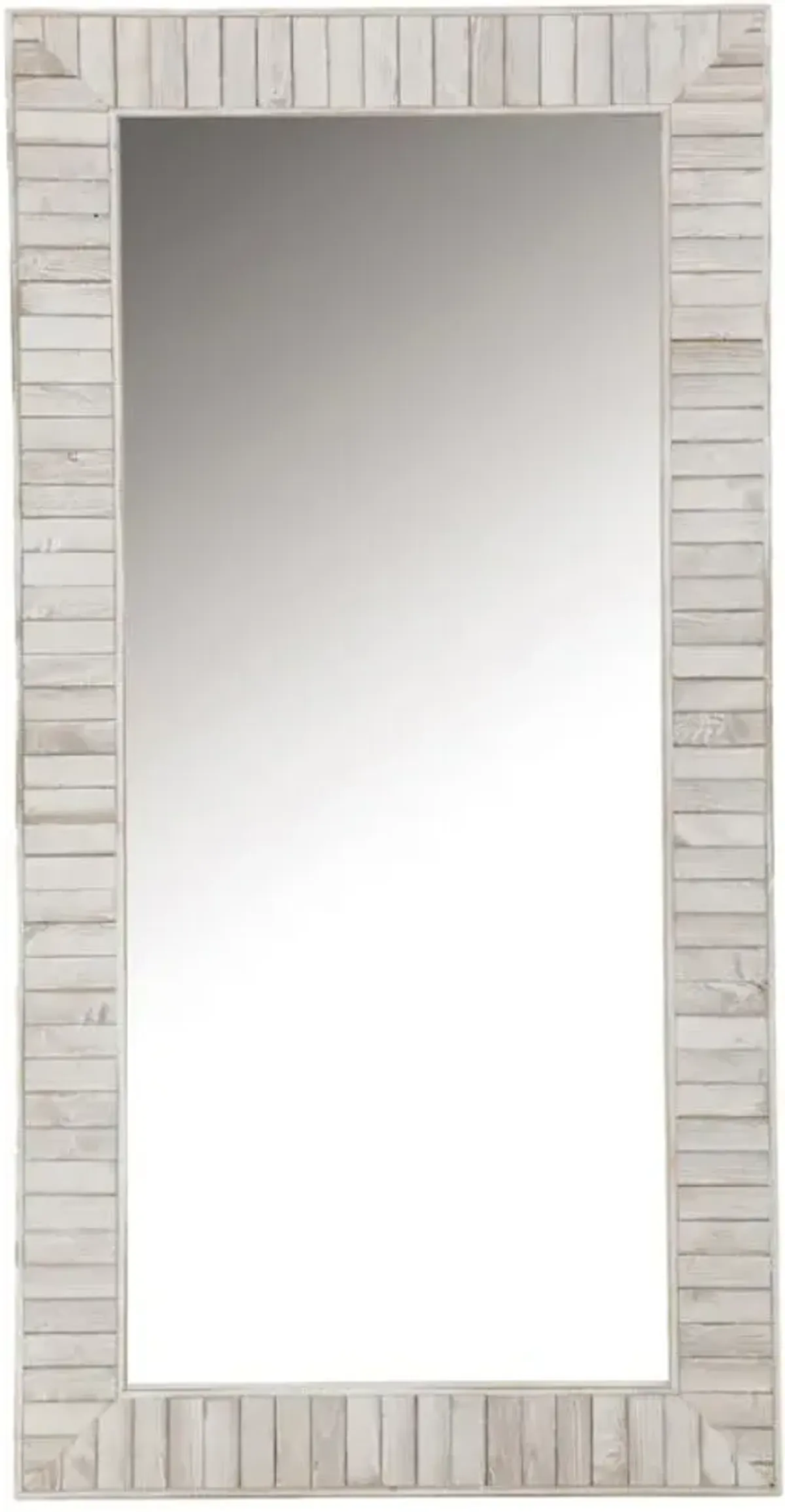 Aaliyah Rectangular Wall Mirror White