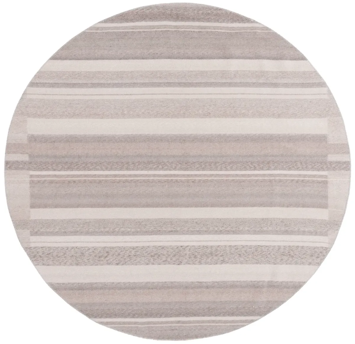 CABO 356 GREY  7' x 7' Round Round Rug