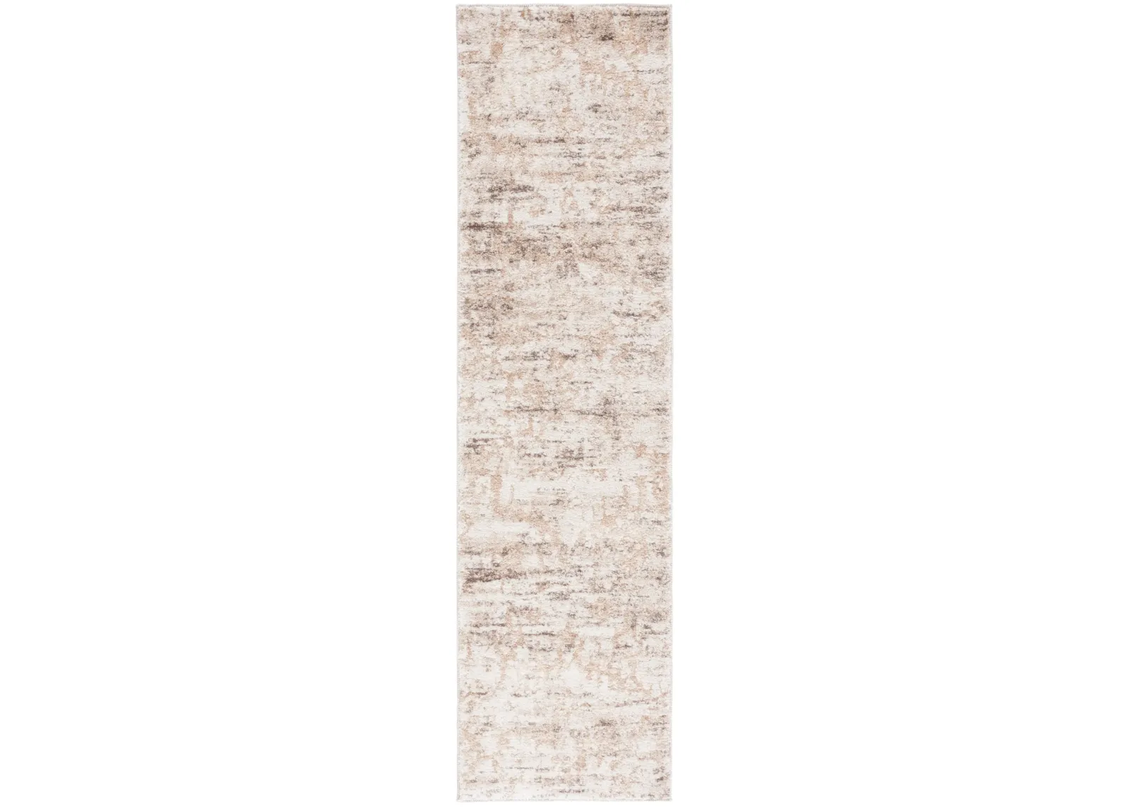 RAVINE SHAG 350 BEIGE  2'-2' x 8' Runner Rug