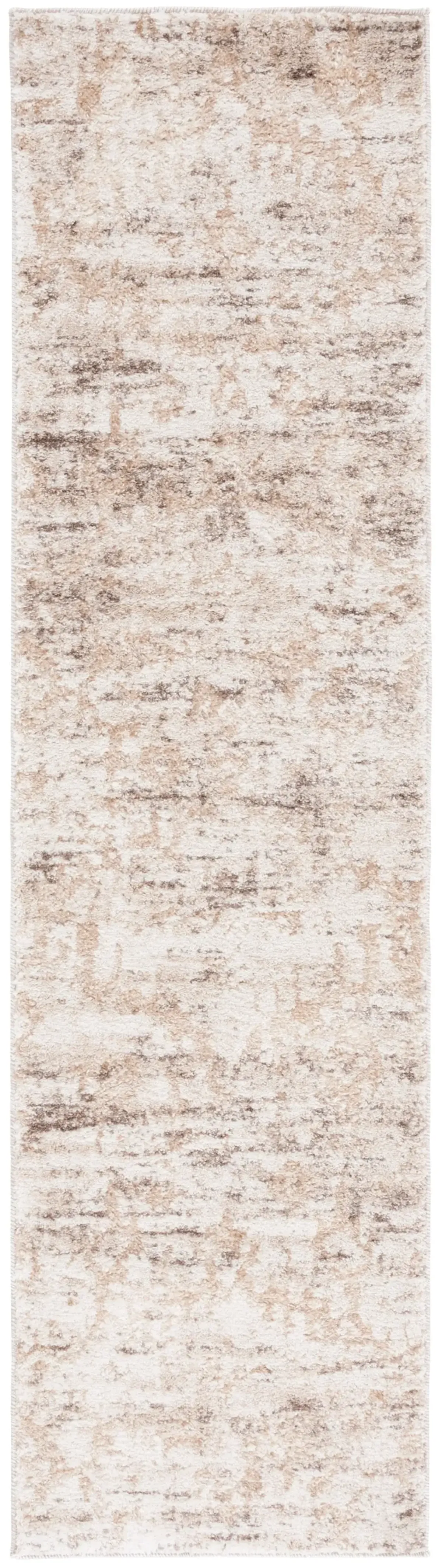 RAVINE SHAG 350 BEIGE  2'-2' x 8' Runner Rug