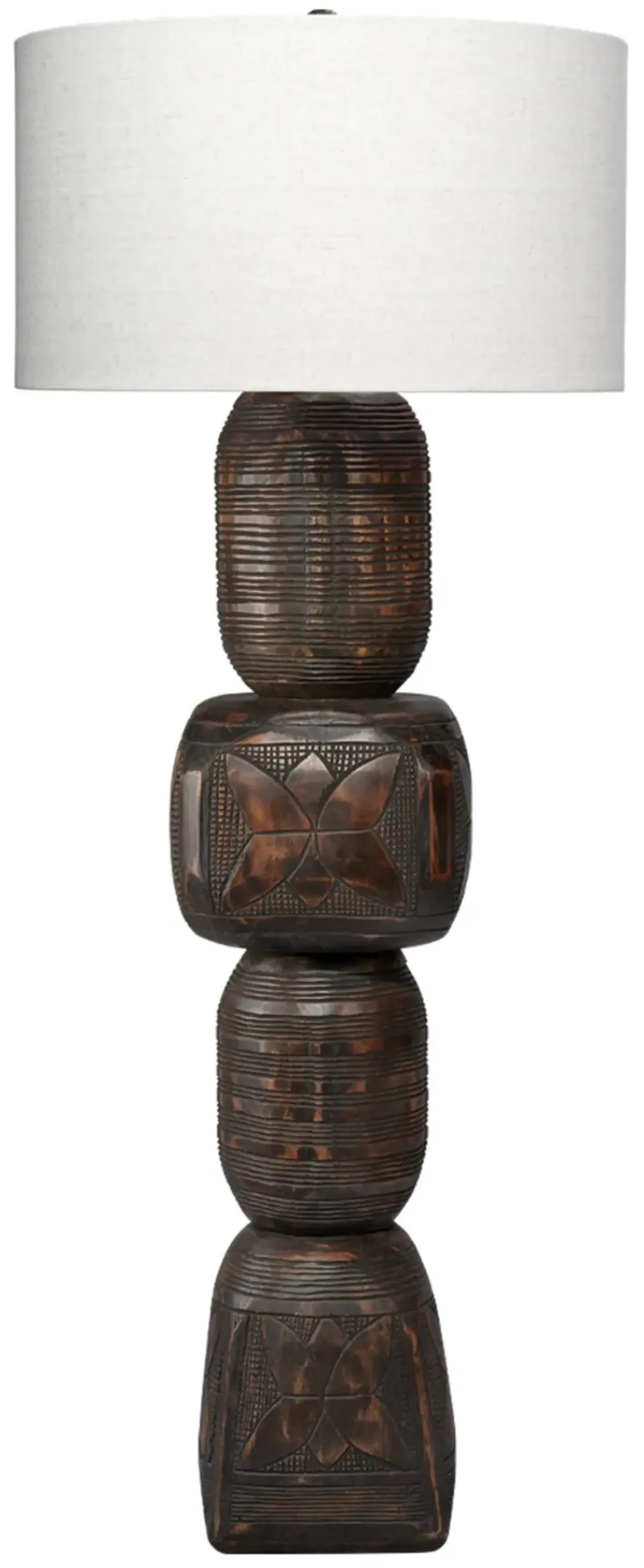 Totem Wood Floor Lamp