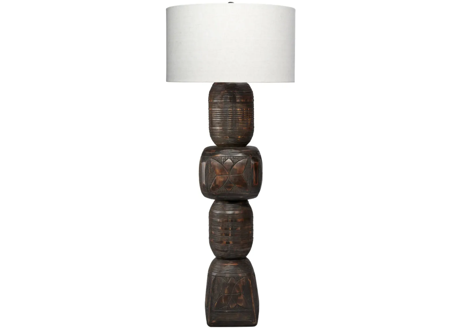 Totem Wood Floor Lamp