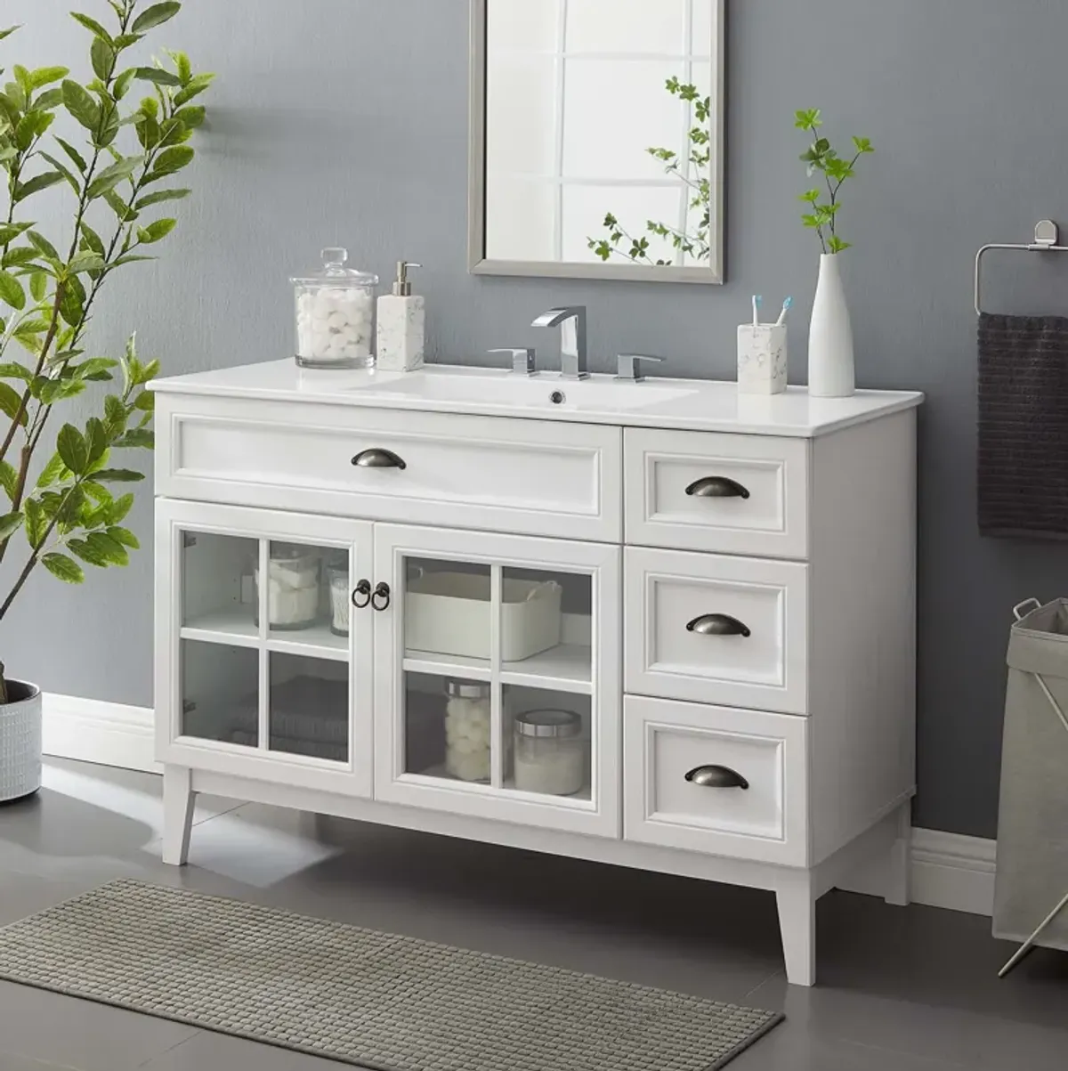 Isle 48" Bathroom Vanity Cabinet