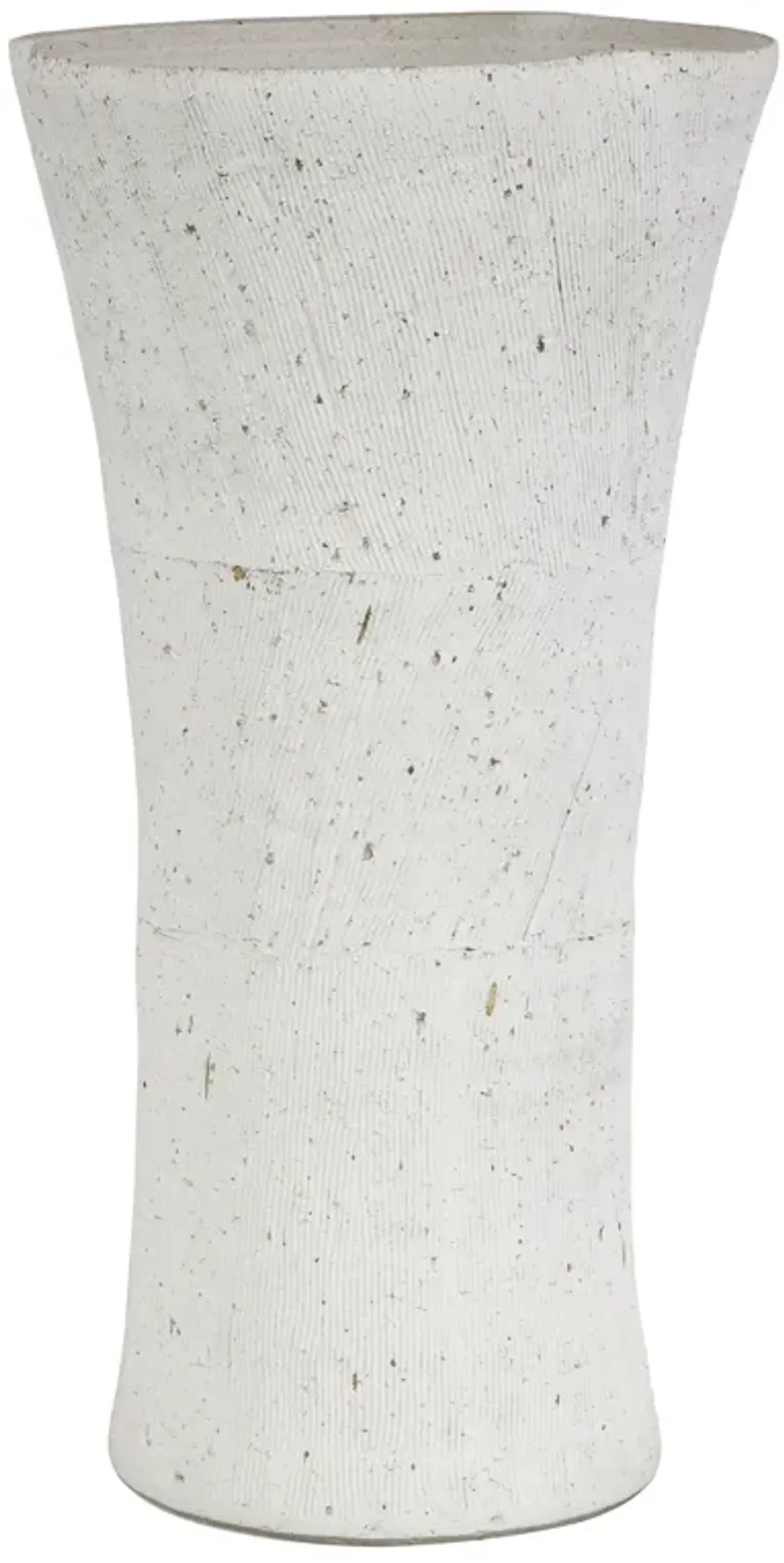 Floreana Tall White Vase