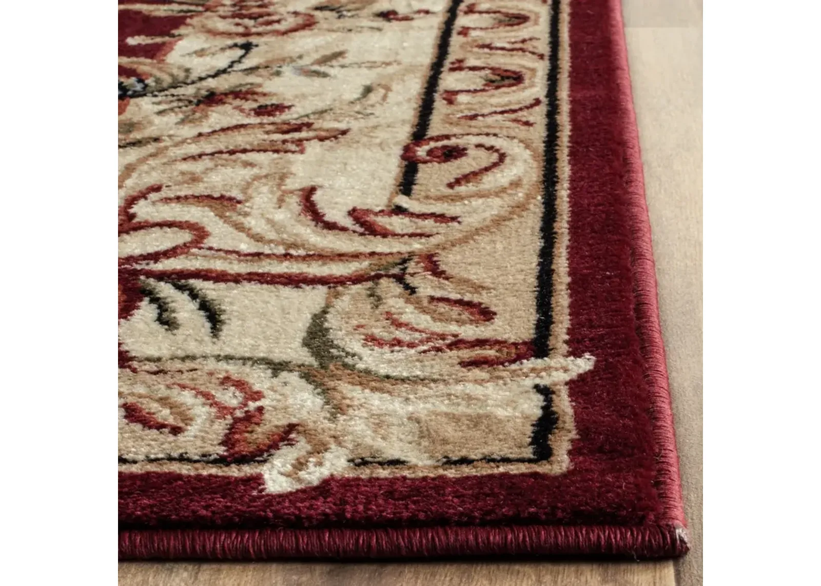 LNH328 RED  8' x 8' Square Square Rug