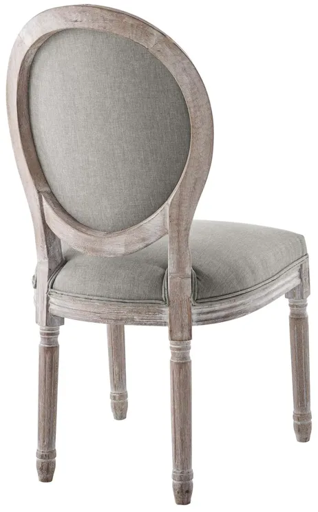 Arise Vintage French Upholstered Fabric Dining Side Chair