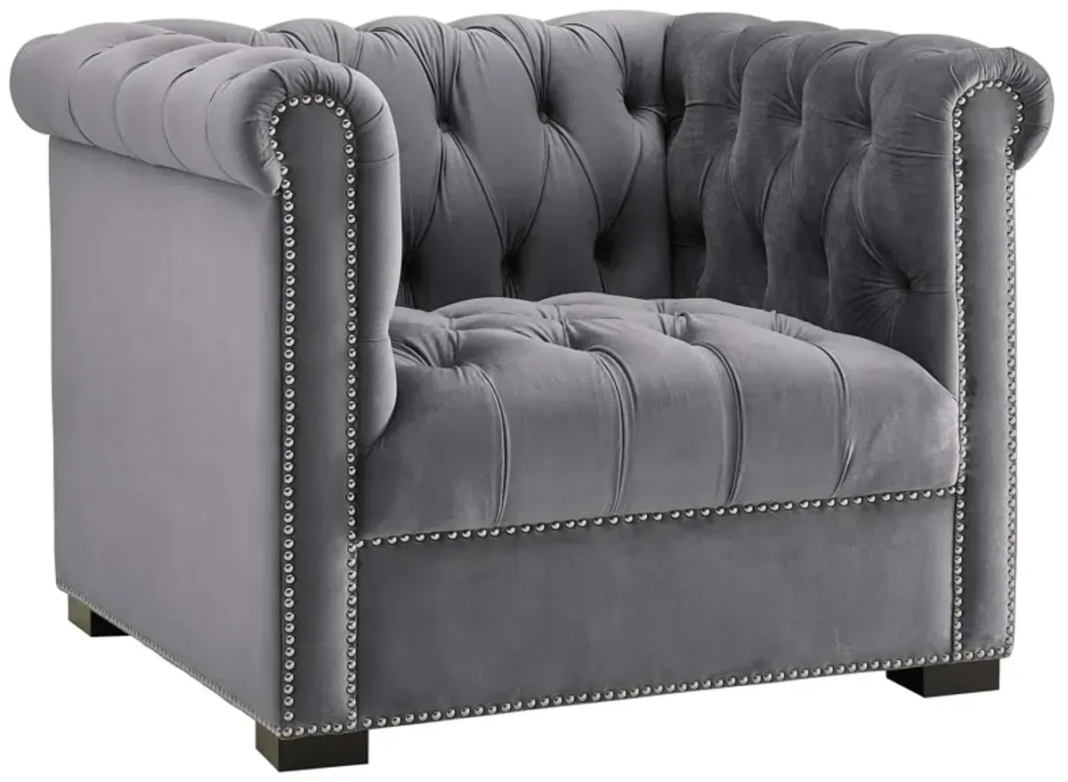 Heritage Performance Velvet Armchair