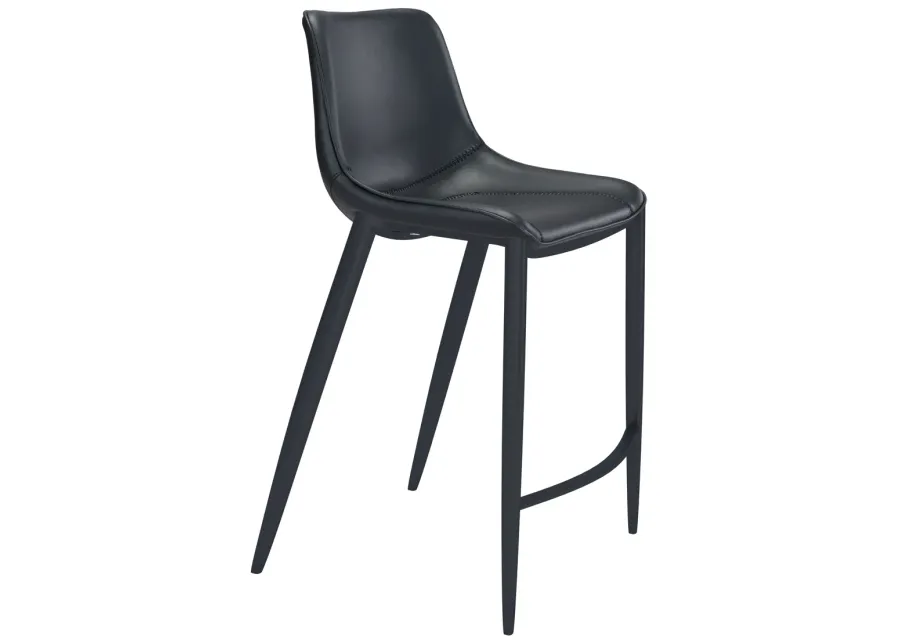 Magnus Barstool (Set of 2) Black