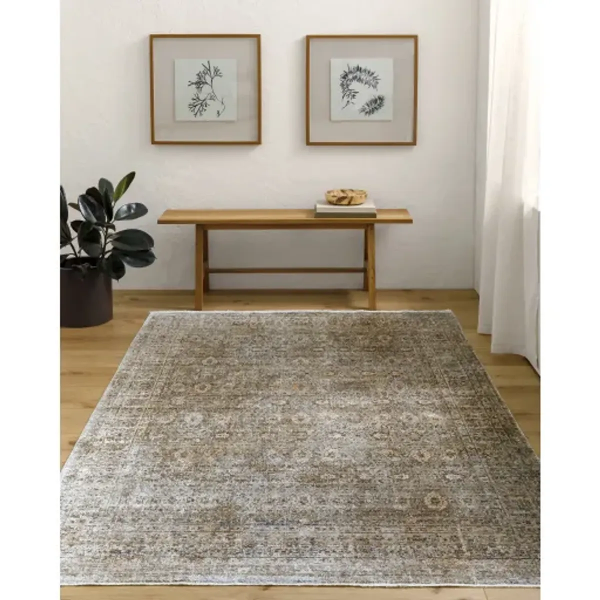 Margaret BOMG-2304 5'3" x 7'10" Machine Woven Rug