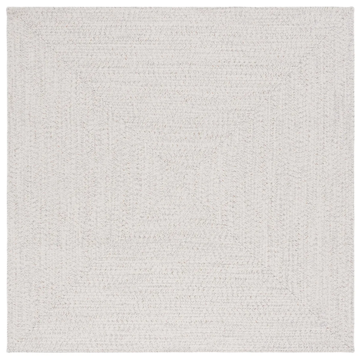 BRAIDED Hand Woven 3' x 3' Square area rug
