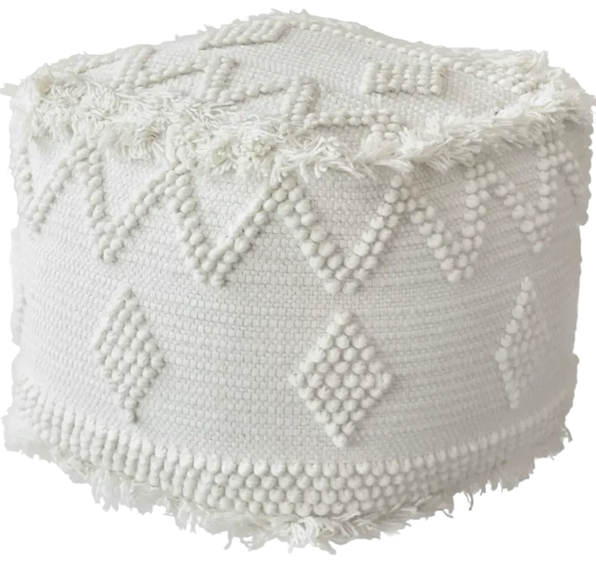 Uriah Ivory Pouf