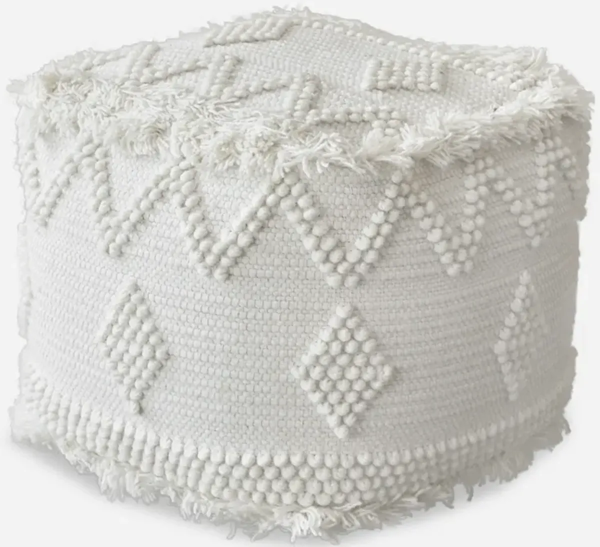 Uriah Ivory Pouf