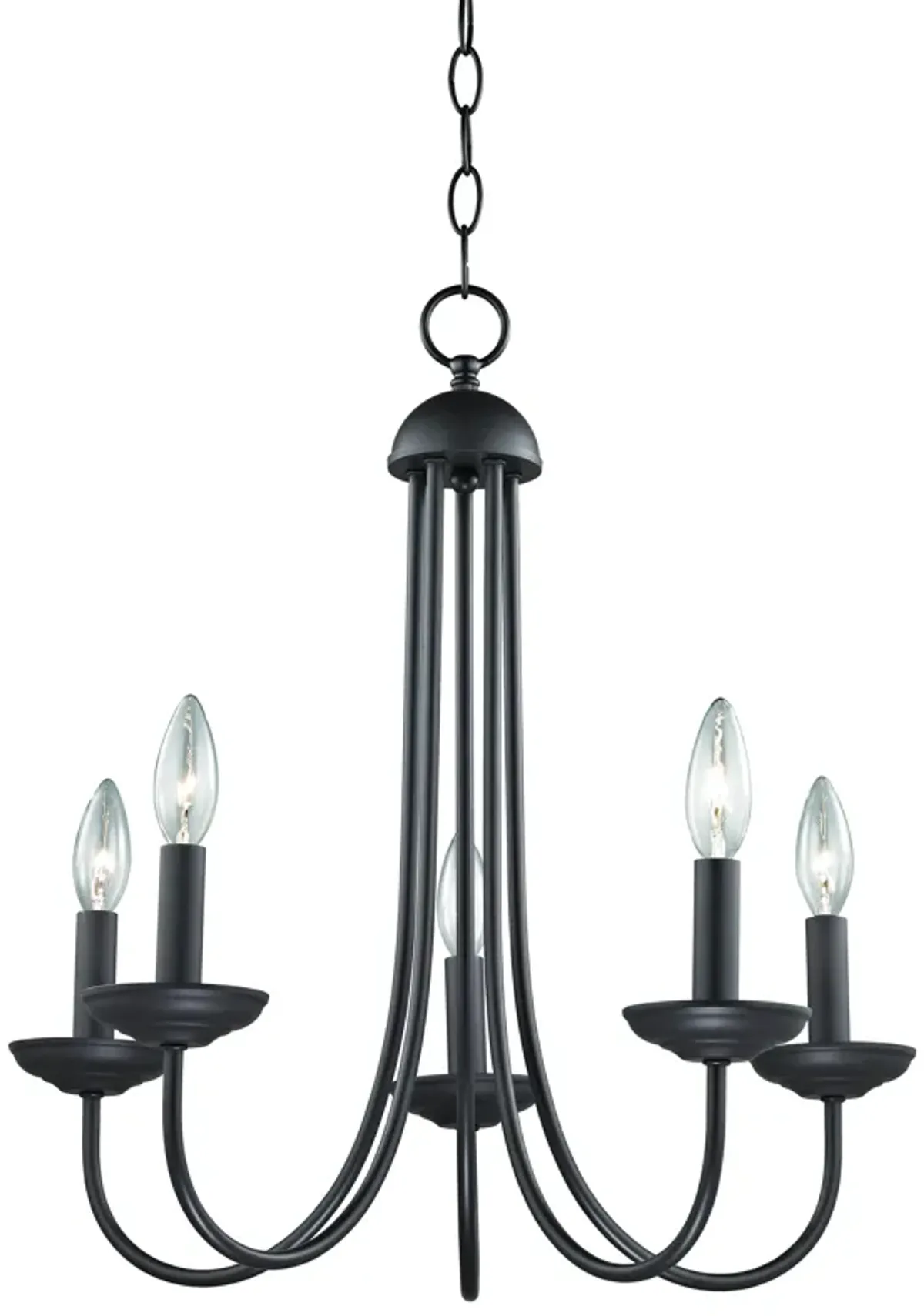 Williamsport 20" Wide 5-Light Chandelier - Oil Rubbed Bronze