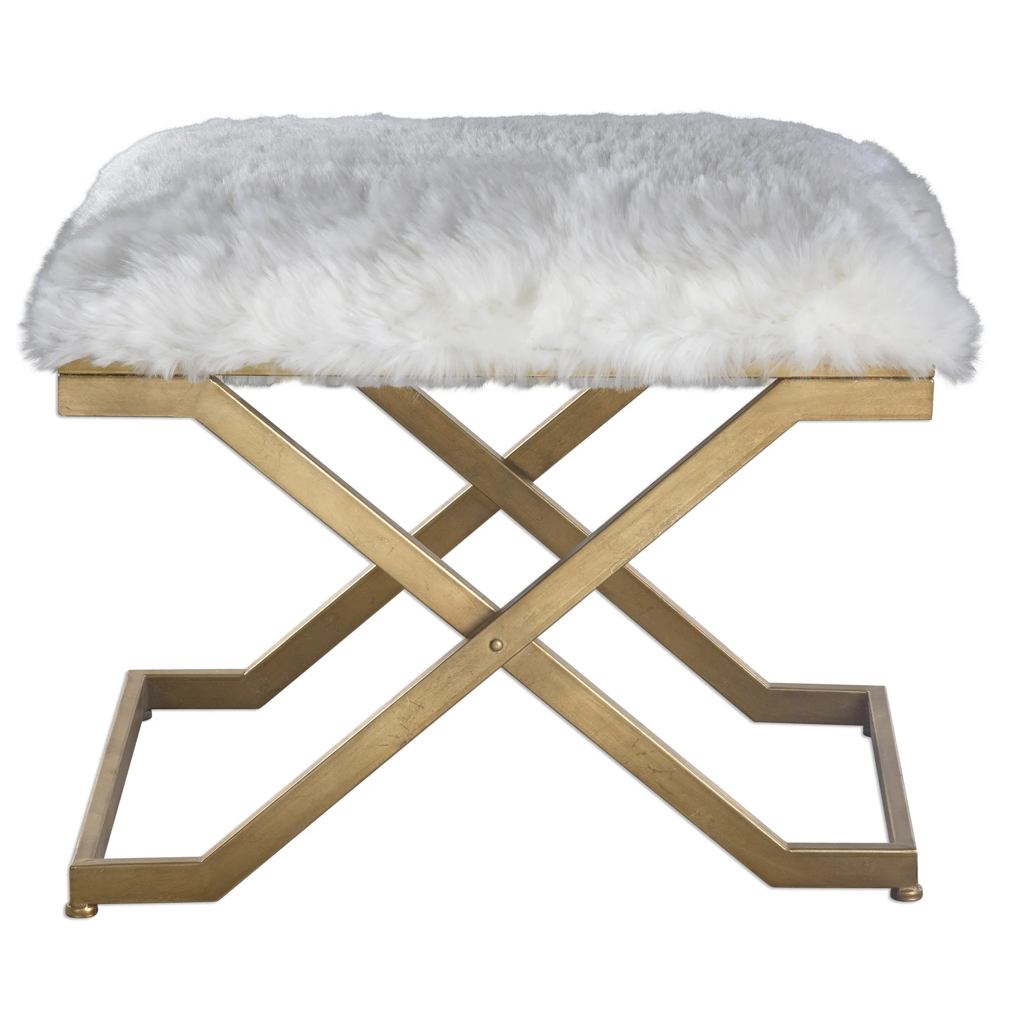 Farran Fur Small Bench