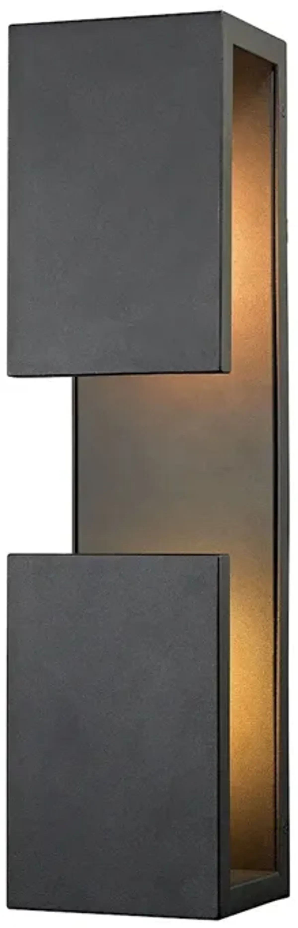 Pierre 19" High 1-Light Outdoor Sconce - Textured Matte Black