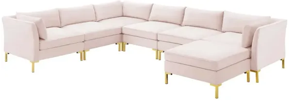 Ardent 7-Piece Performance Velvet Sectional Sofa