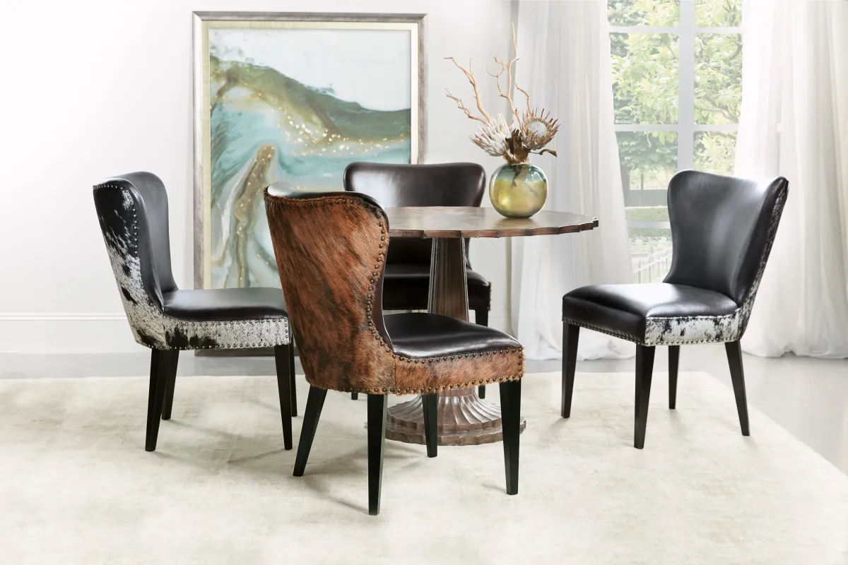 Kale Accent Chair with Dark Brindle HOH