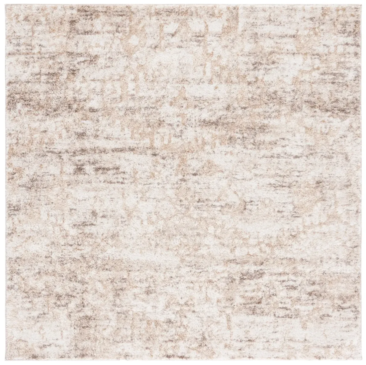 RAVINE SHAG 350 BEIGE  6'-7' x 6'-7' Square Square Rug