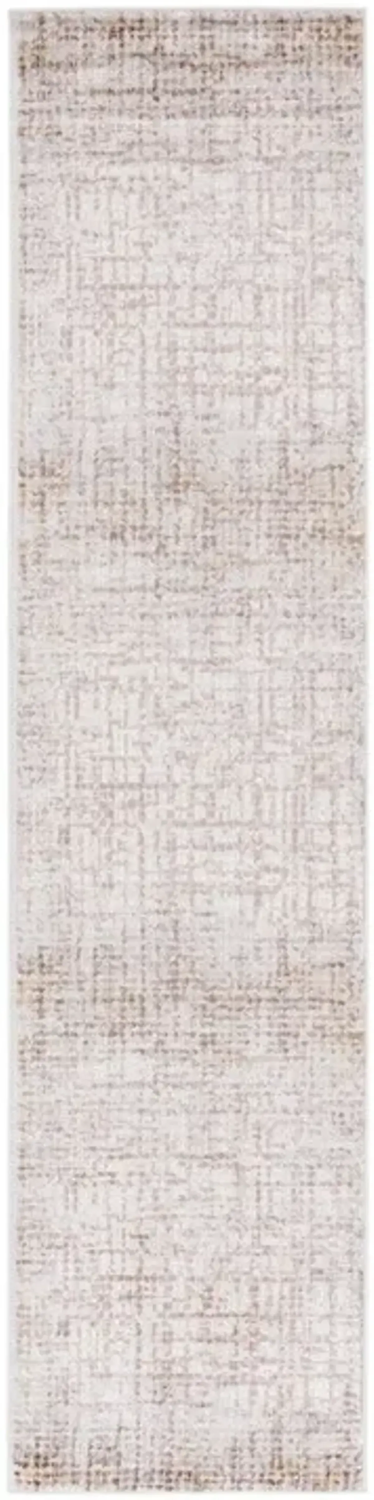 PALMA 340 Brown 2'-2' X 9' Runner Rug