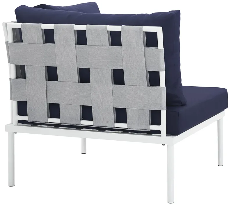 Harmony Outdoor Patio Aluminum Corner Sofa