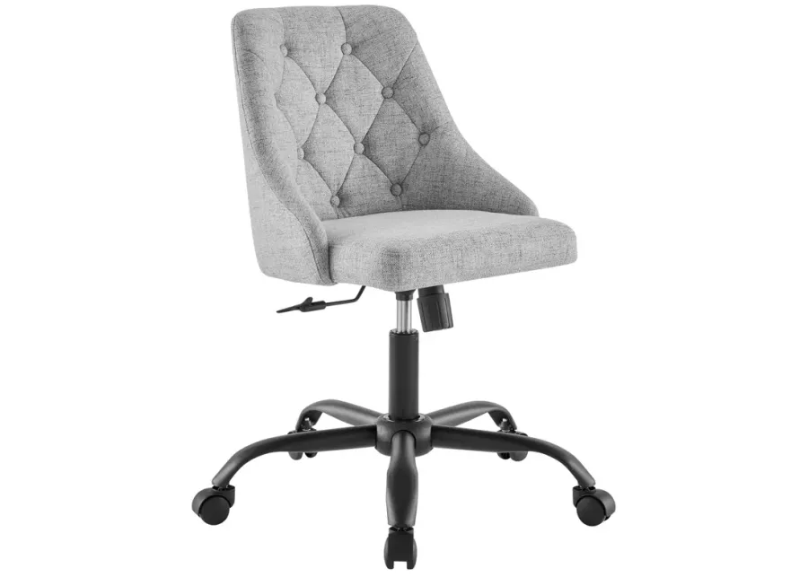 Distinct Tufted Swivel Upholstered Office Chair