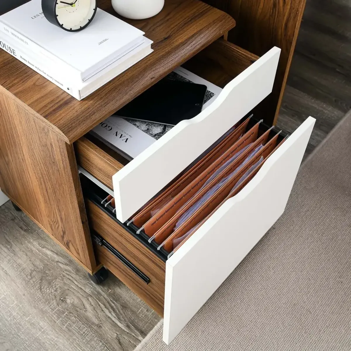 Envision Wood File Cabinet